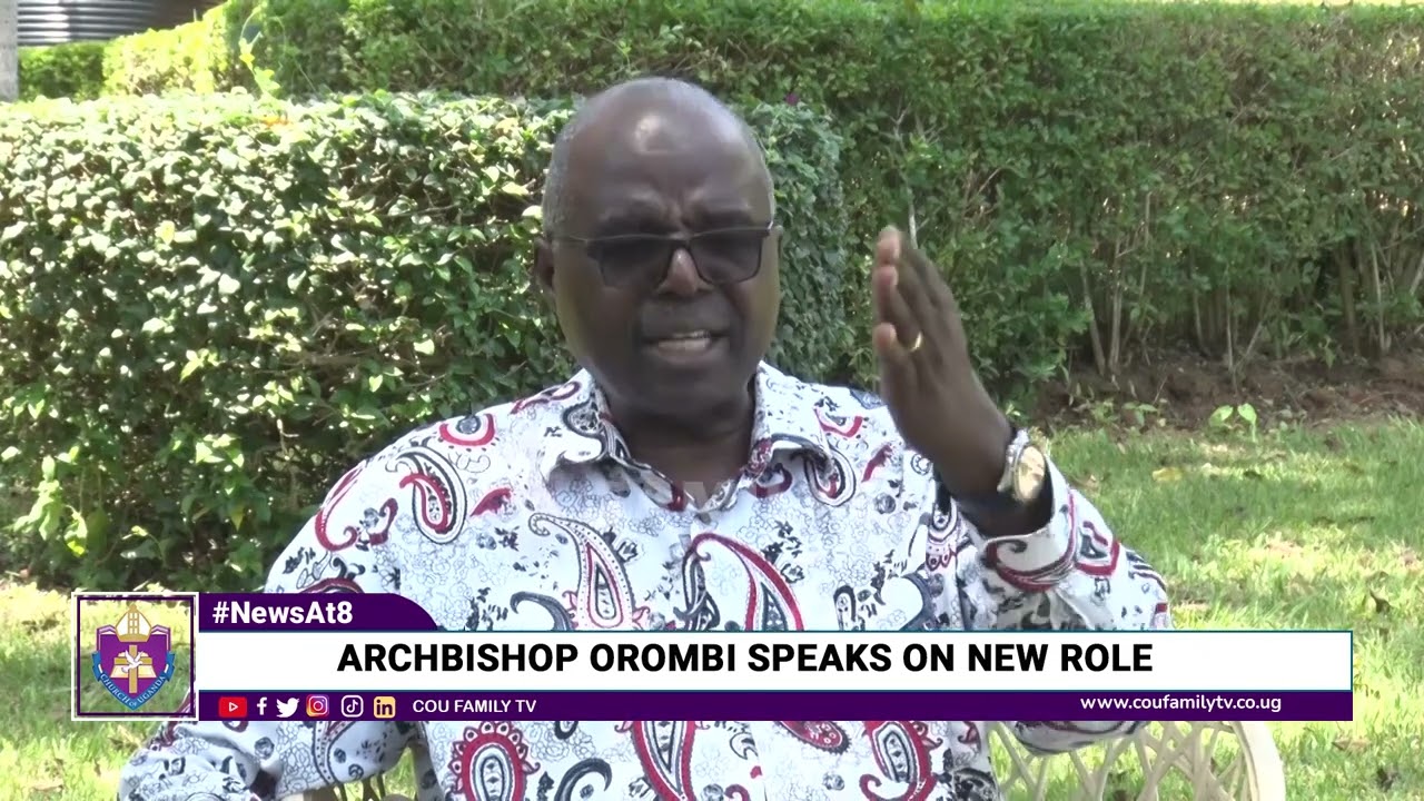 Archbishop Orombi Speaks on New Role - MUNI University Chancellor.