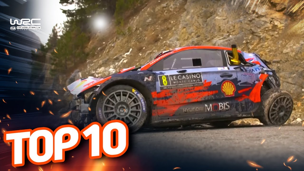 Rallye Monte-Carlo CRASHES