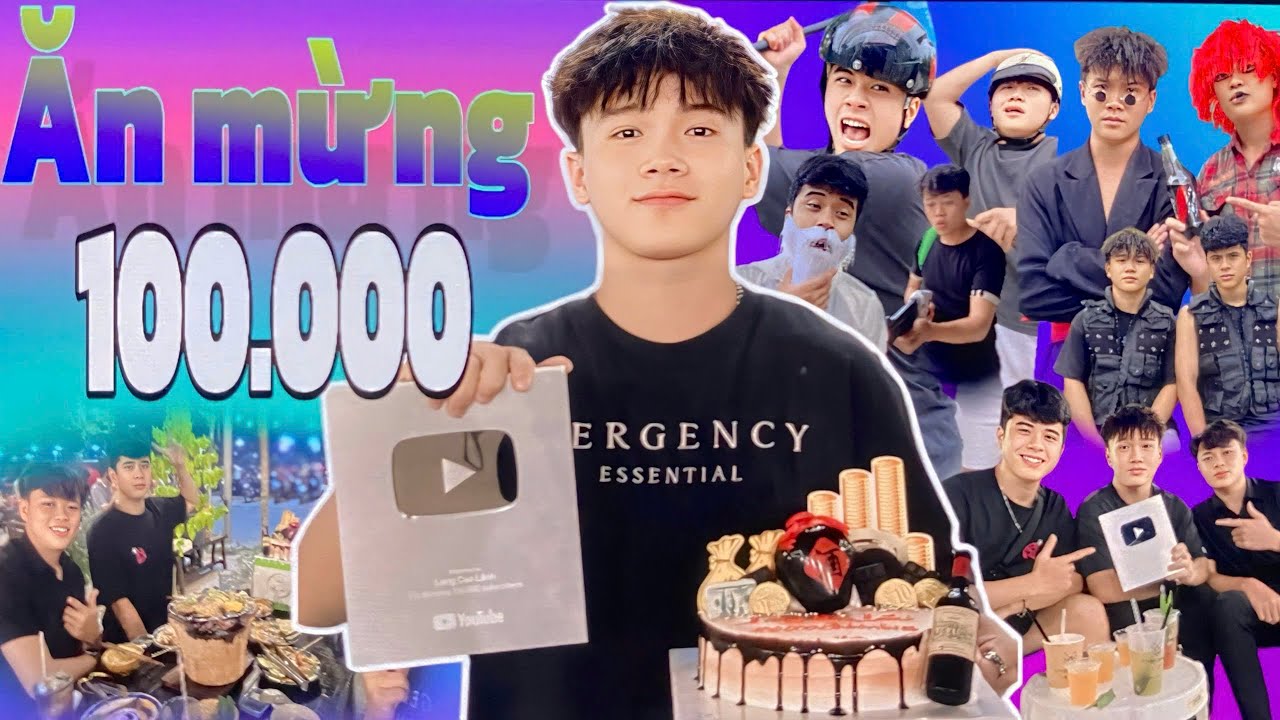 Ăn Mừng NÚT BẠC 100.000 Subscribe Phiên Bản MINI Mới Nhất | Long Cao Lãnh