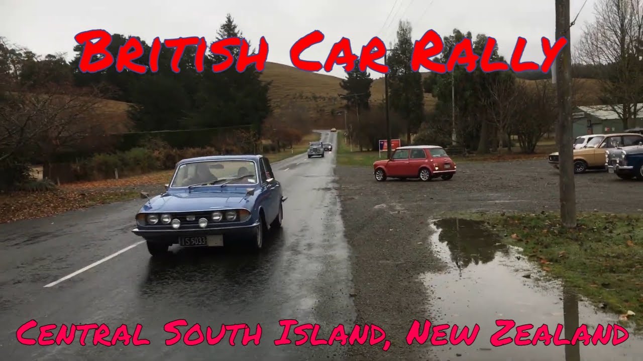 All British Day Car Rally - Timaru, New Zealand