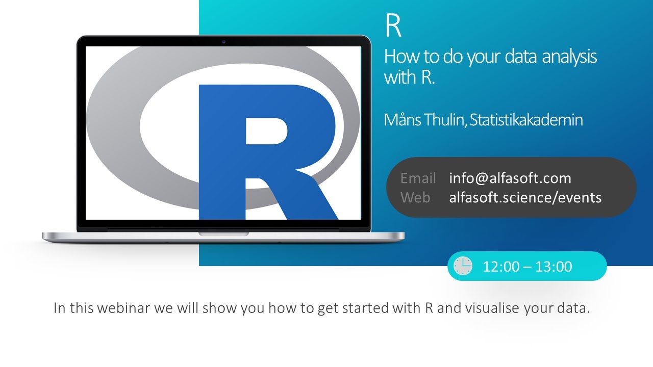 How to do your data analysis with R