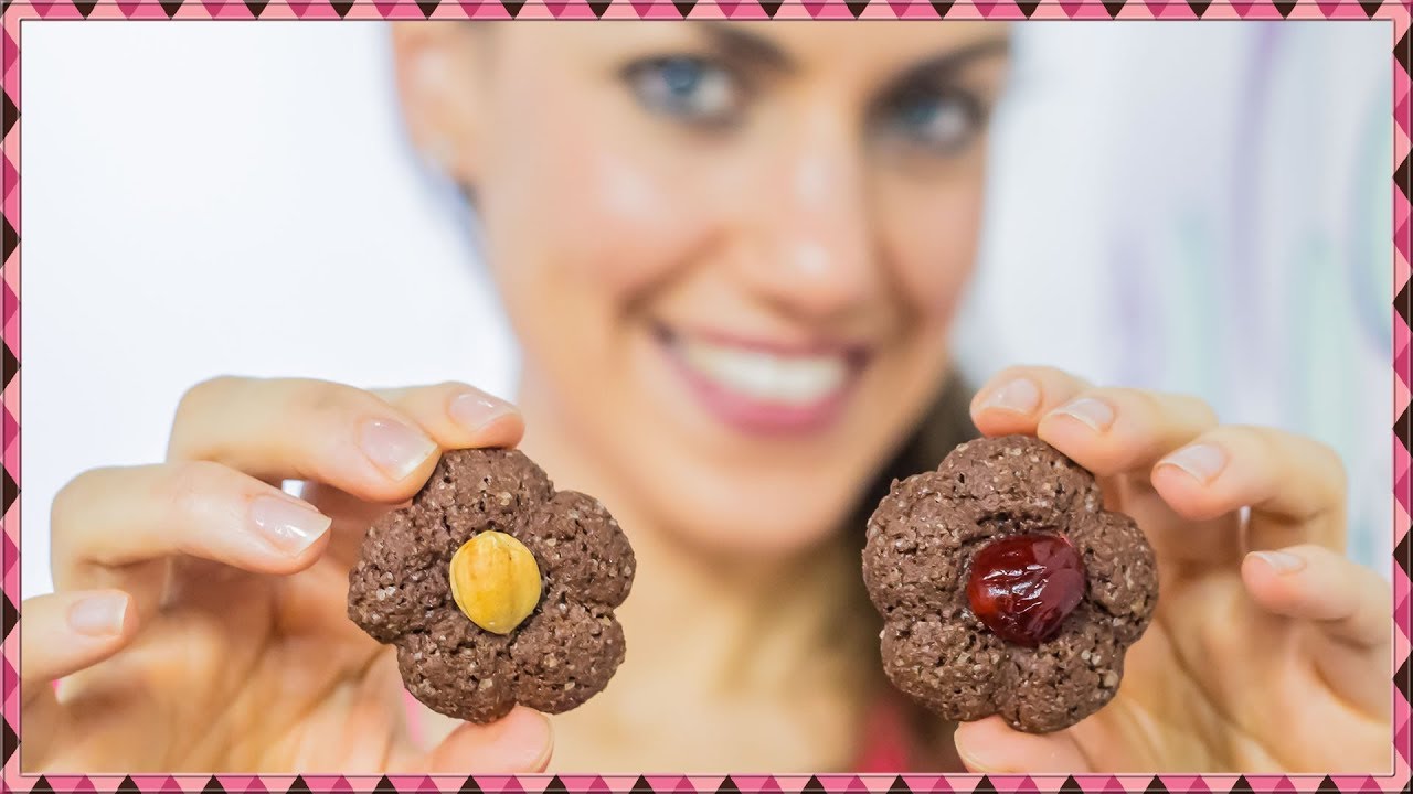 BISCOTTI VEGANI - Biscotti al Cacao - FACILI con la SPARABISCOTTI