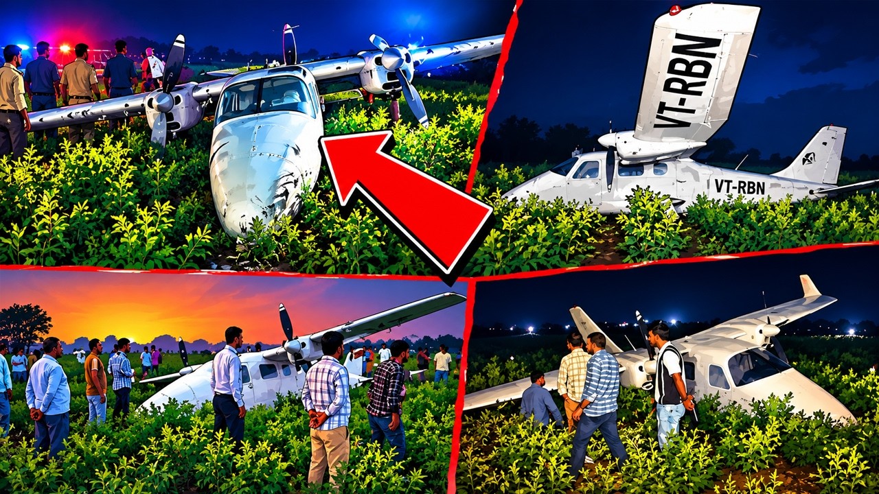 Emergency Landing Me Baal Baal Bache 2 Pilot | Karnataka | Gulbarga |  07-10-2026