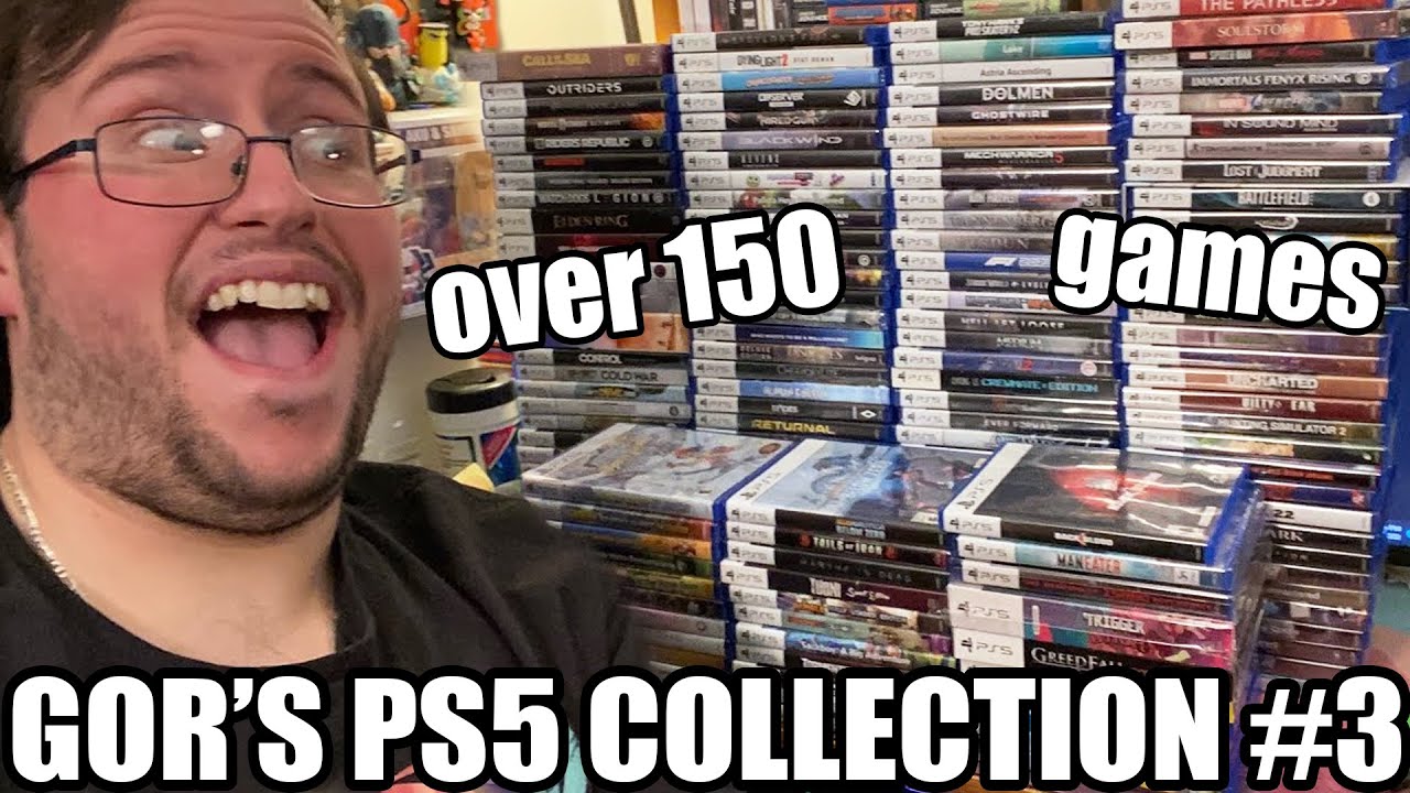 Gor's PlayStation 5 (PS5) Video Game Collection #3 (Over 150 Games!) DAMN!!!!
