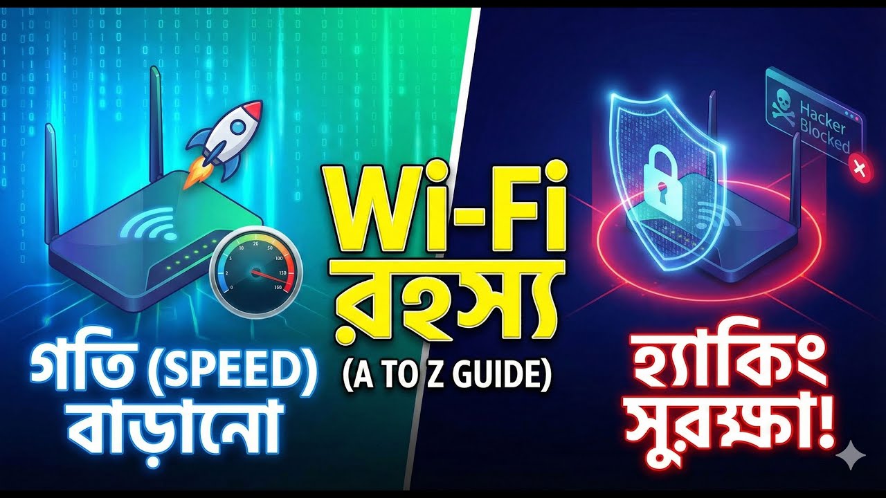 Wi-Fi Masterclass: ইন্টারনেটের গতি থেকে নেটওয়ার্ক সুরক্ষা!