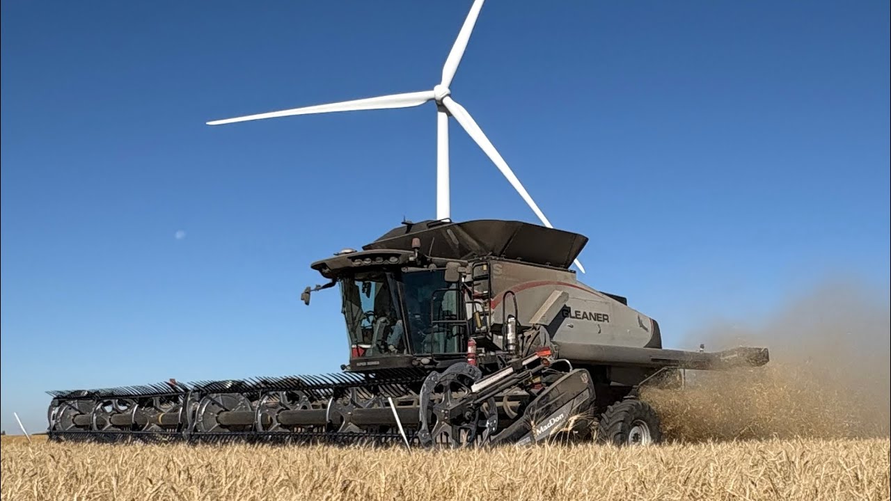 STILL Cutting Durum, Spring Wheat and Canola in North Dakota as 2025 Harvest Marches On!  