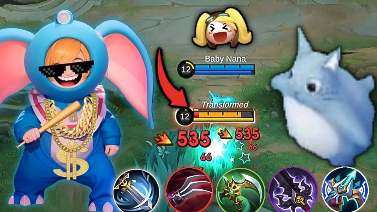 Nana Critical Damage+Inspire!💪| funny Compilation 😆
