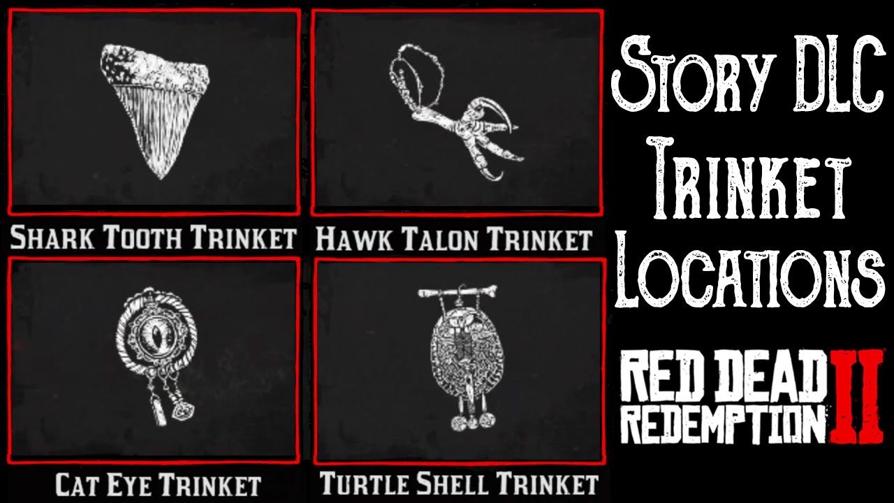 Red Dead Redemption 2 DLC | All Trinket Locations | RDR2