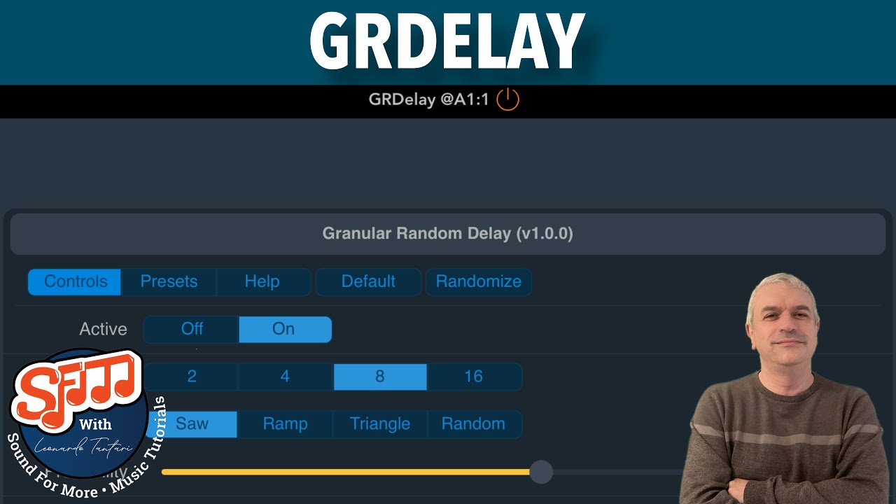 GRDelay by Rob Jackson AUv3 Tutorial / Demo: Great with bass [GIVEAWAY]