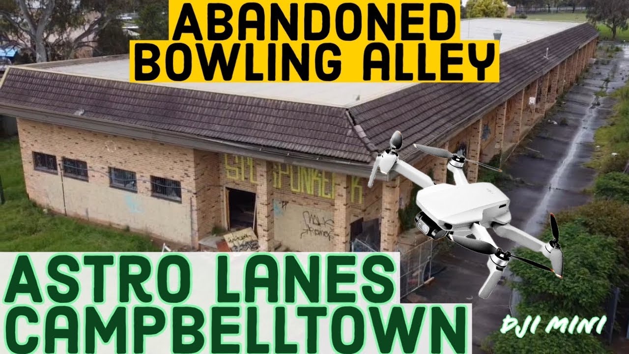 DJI mavic mini se drone ***ABANDONED*** Astro Lanes Campbelltown Bowling Alley