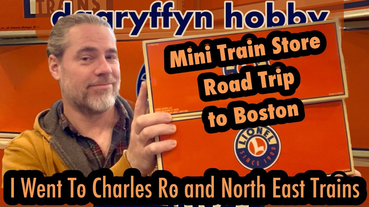Train Store Road Trip Haul from Charles Ro and North East Trains in Massachusetts.