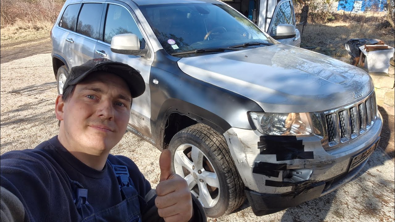 Urwane koło w Jeep Grand Cherokee wk2 3.6 