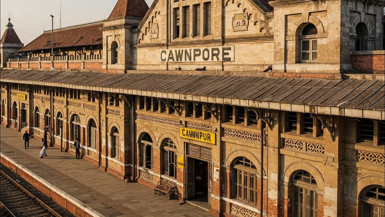 Kanpur's First Railway Station: A Historical JourneyCawnpore: Exploring old Kanpur's Railway History