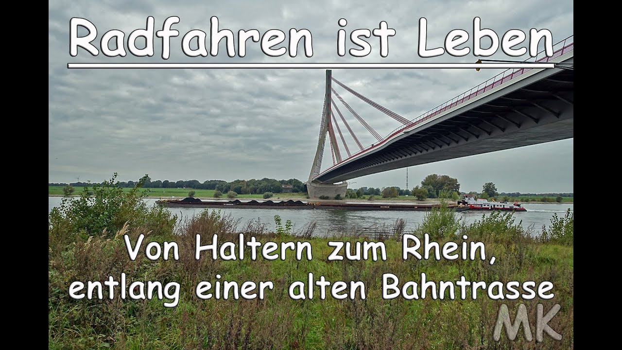 Radfahren - Geocaching - Von Haltern per Rad zum Rhein