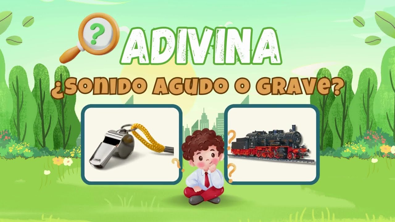 🎶 Adivina el Sonido | Agudo o Grave | Juego Educativo Musical
