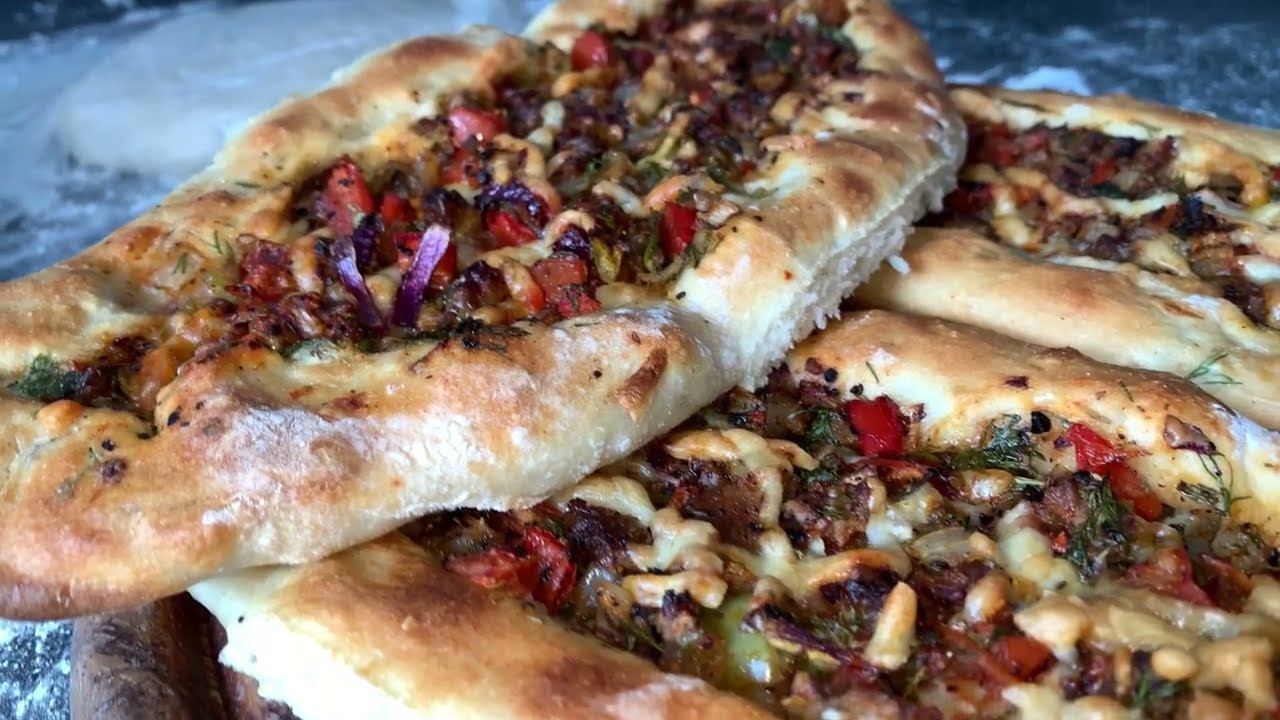 Kuşbaşı etli pide / Ramazan pidesi Nasil yapılır 