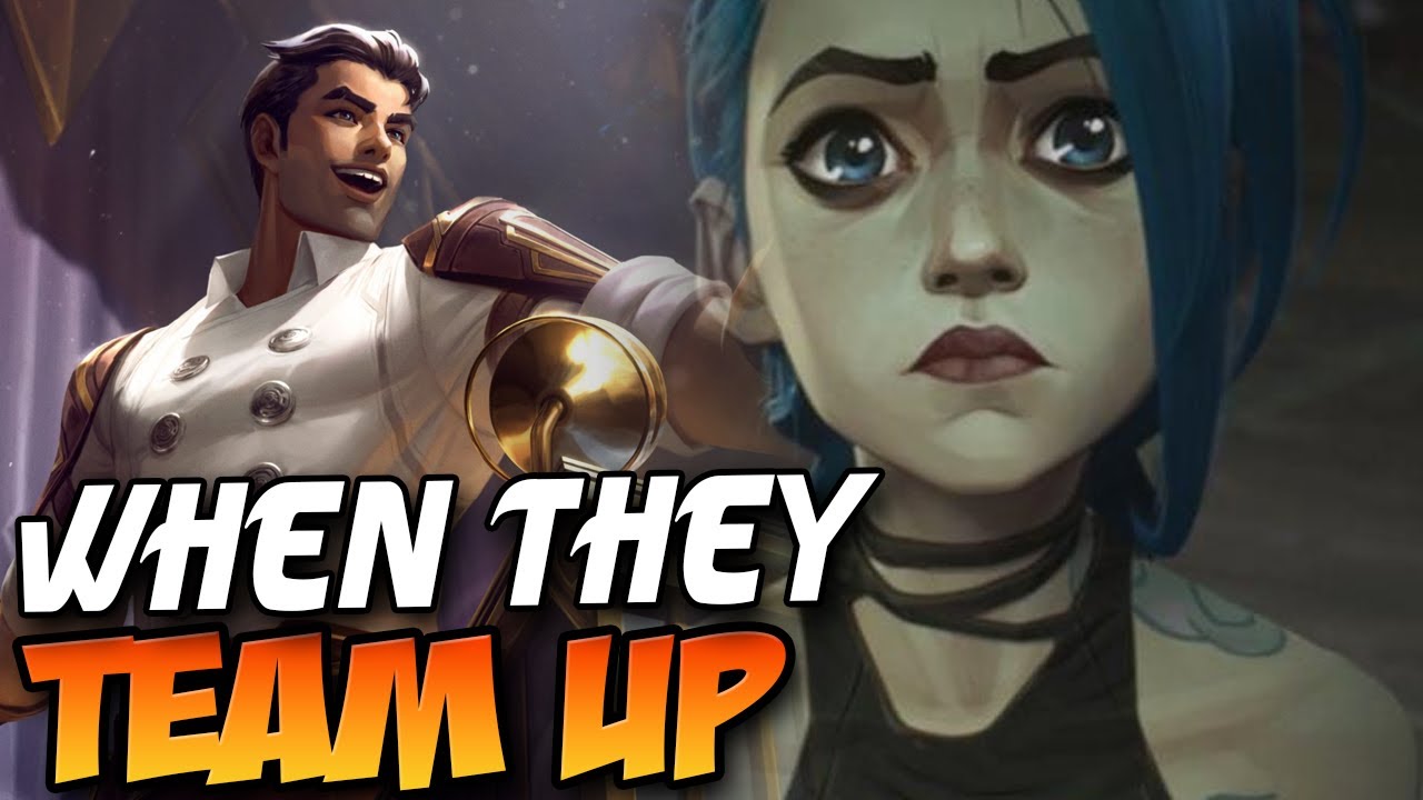 WHAT HAPPENS WHEN JINX AND JAYCE TEAM UP TOGETHER - League of Legends