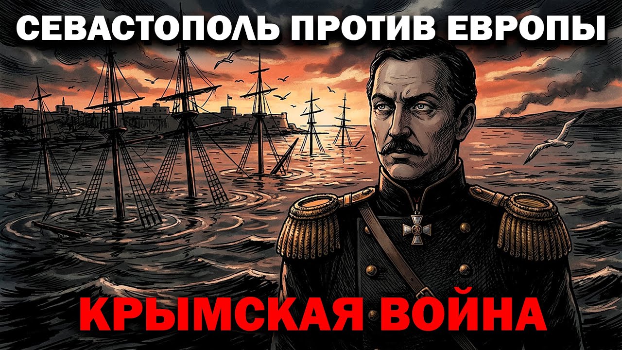 ⚔️ 349 дней героизма: оборона Севастополя против всей Европы | Крымская Война
