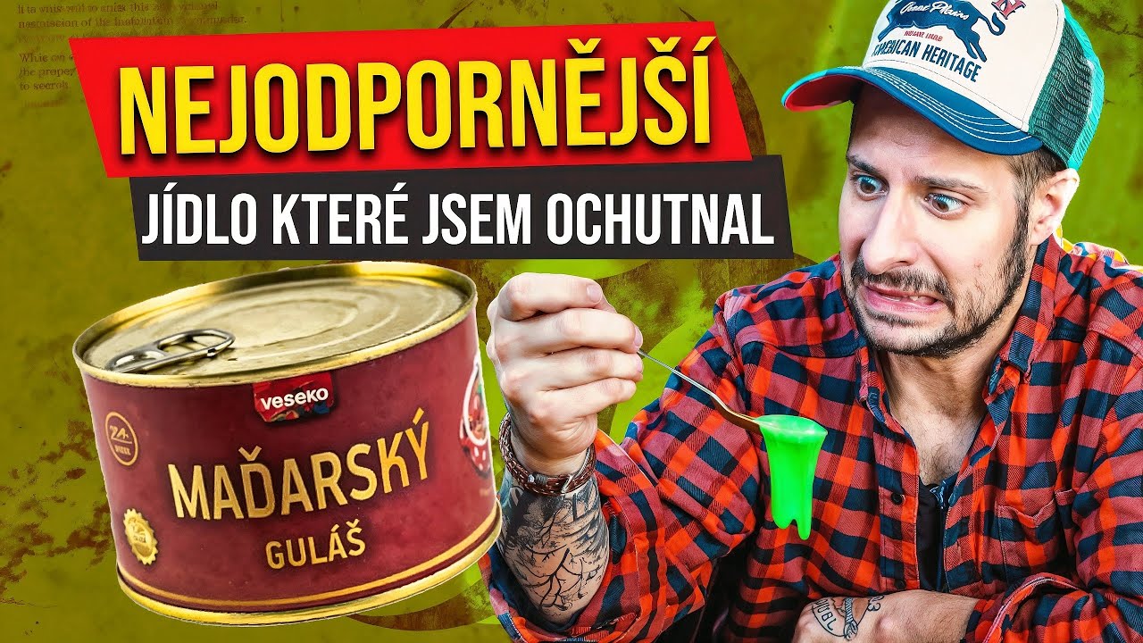 ŘEKNU TO NAROVINU! Nikdy jsem nejedl odpornější konzervy, než tyhle...