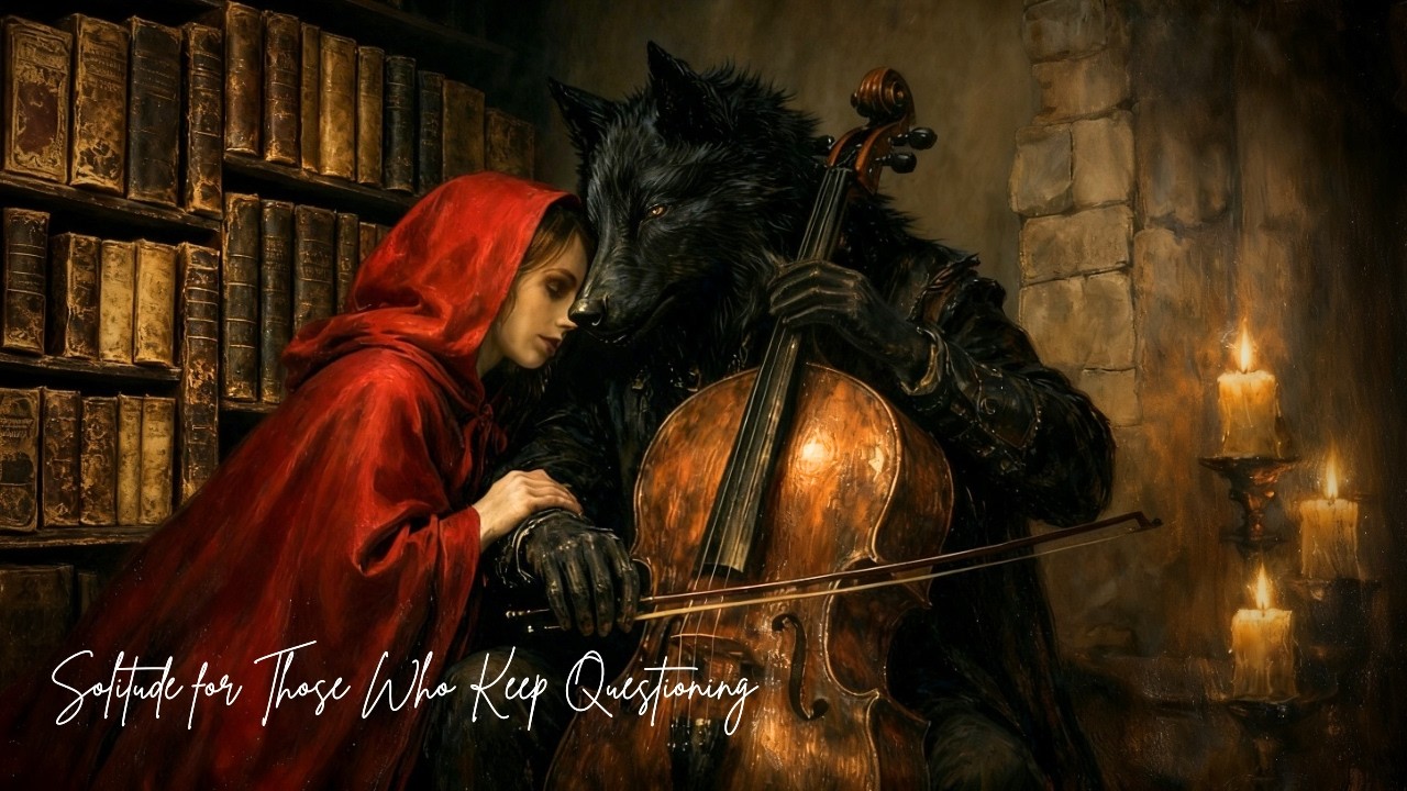 Solitude for Those Who Keep Questioning – Dark Academia Cello
