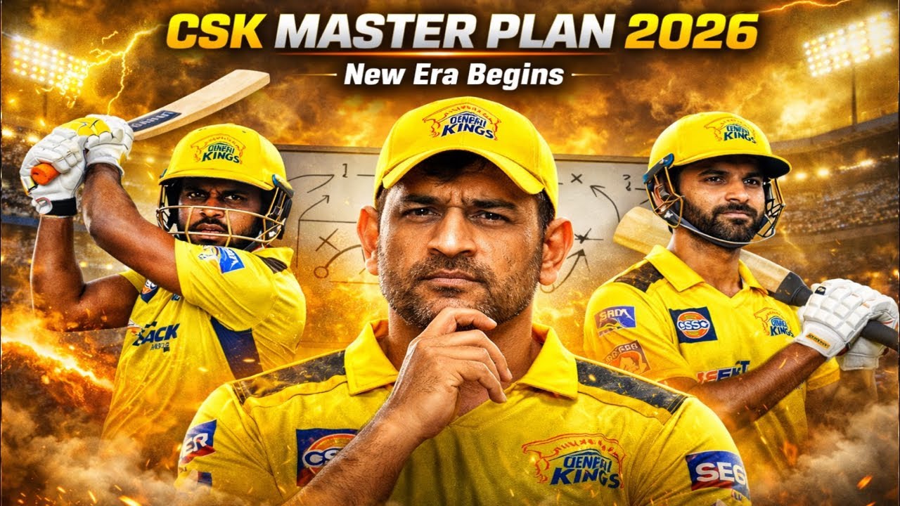 IPL 2026 - CSK New Era Begins 🔥 IPL 2026 Masterplan Explained || Chennai super Kings 2026