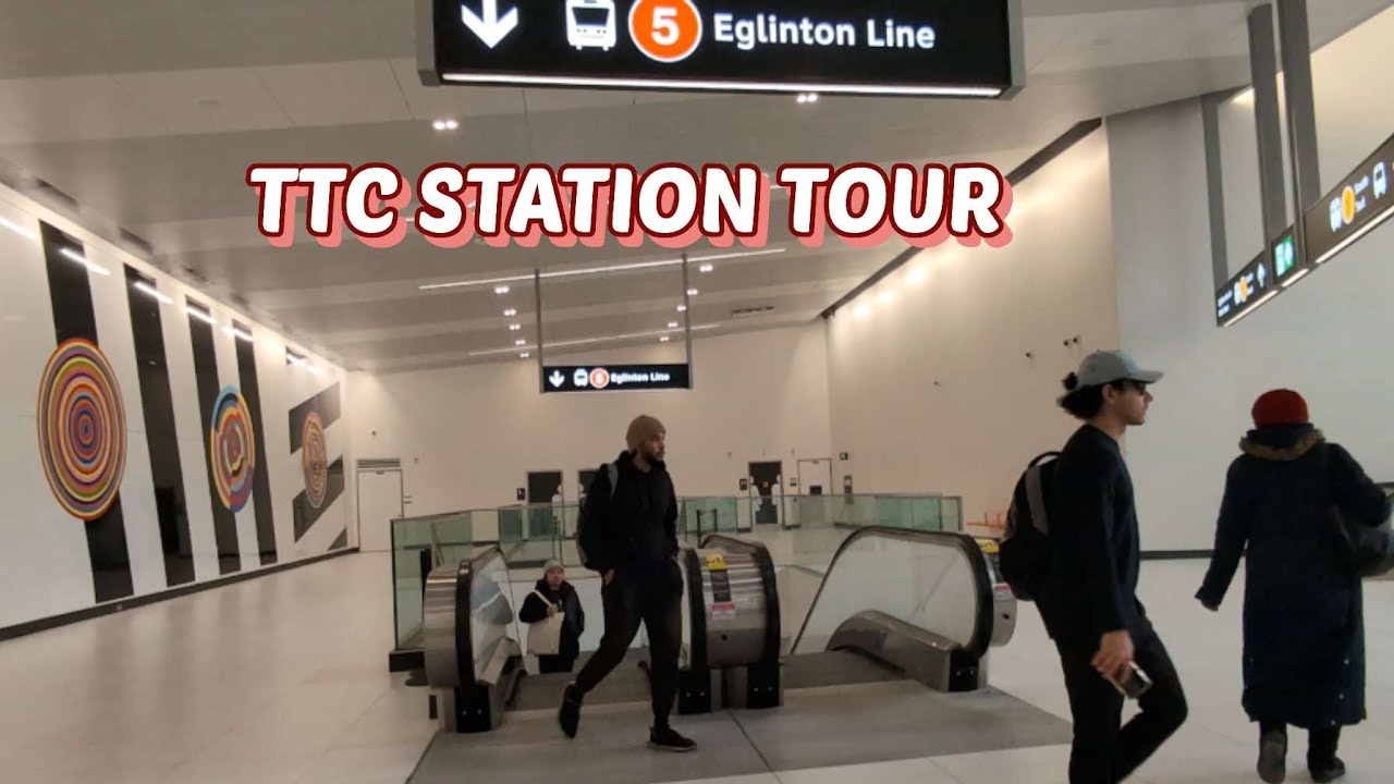 TTC Cedarvale Station Tour: A Full Tour of the New Eglinton Crosstown Hub Line 5 & Line 1