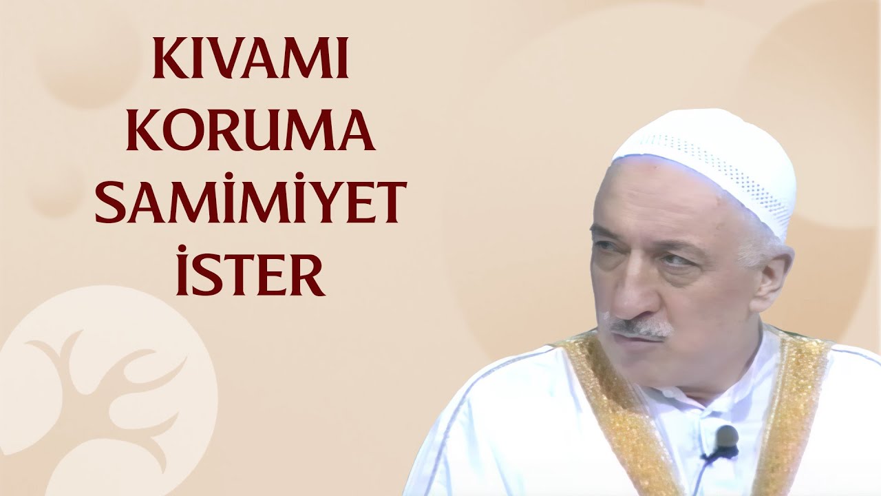 Kıvamı Koruma Samimiyet İster | Bir Hasbihal