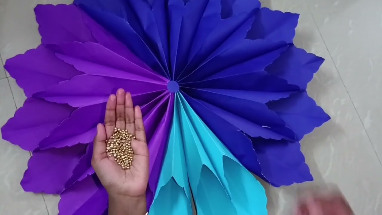 “Colourful Paper Star Making | Home Decoration Craft”🎊🎊😍😍| Craftique IN Maya”
