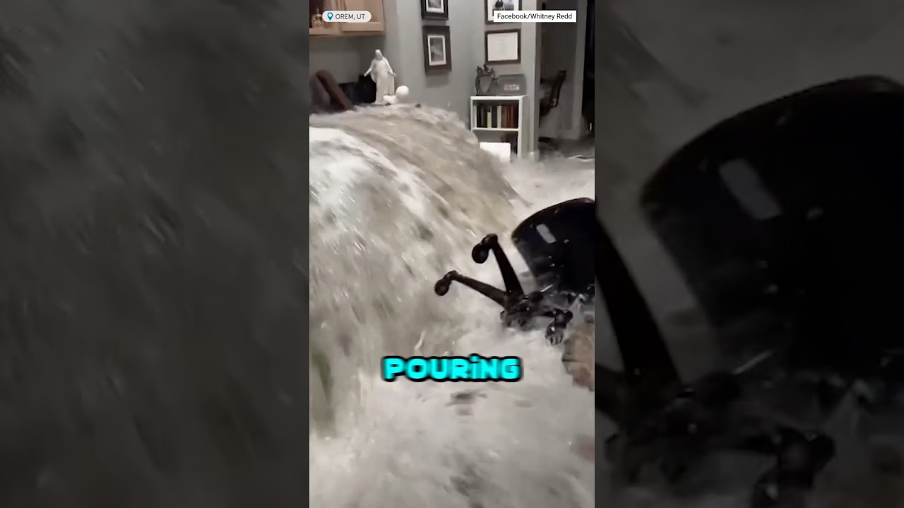 Внезапное наводнение пошло не так 😱