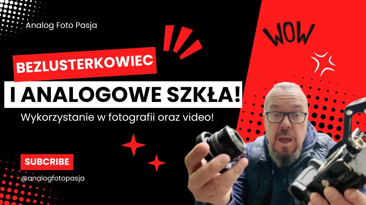 Bezlusterkowiec i analogowe, manualne szkła Konica Hexanon w fotografii oraz wideo!