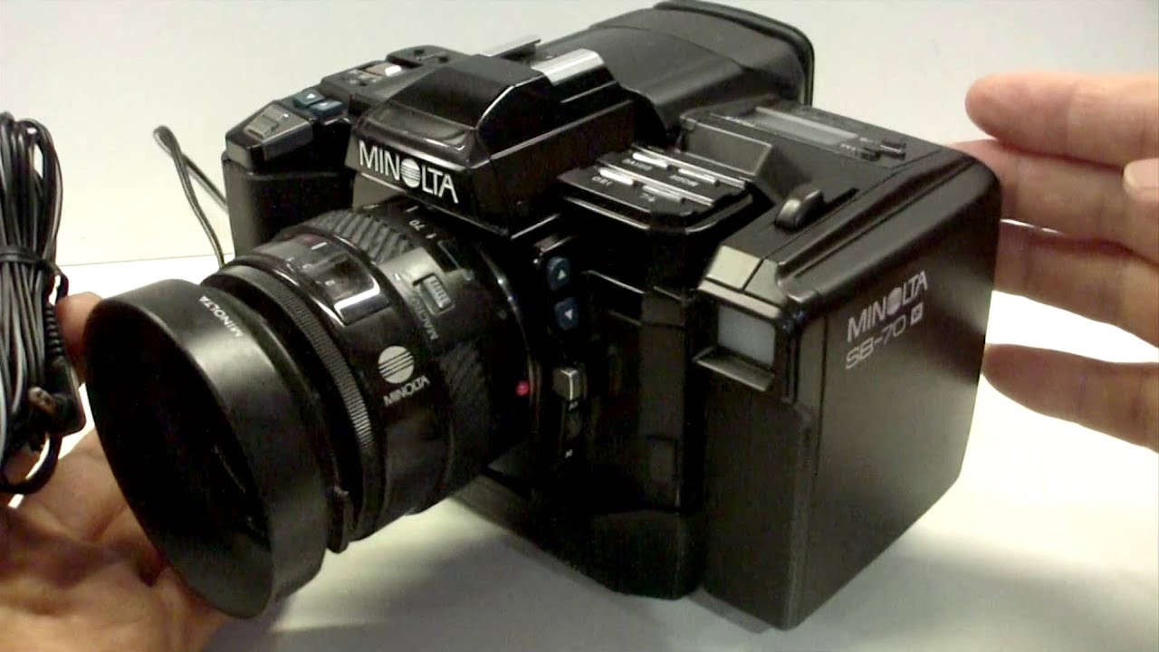 Minolta α7000 SB-70