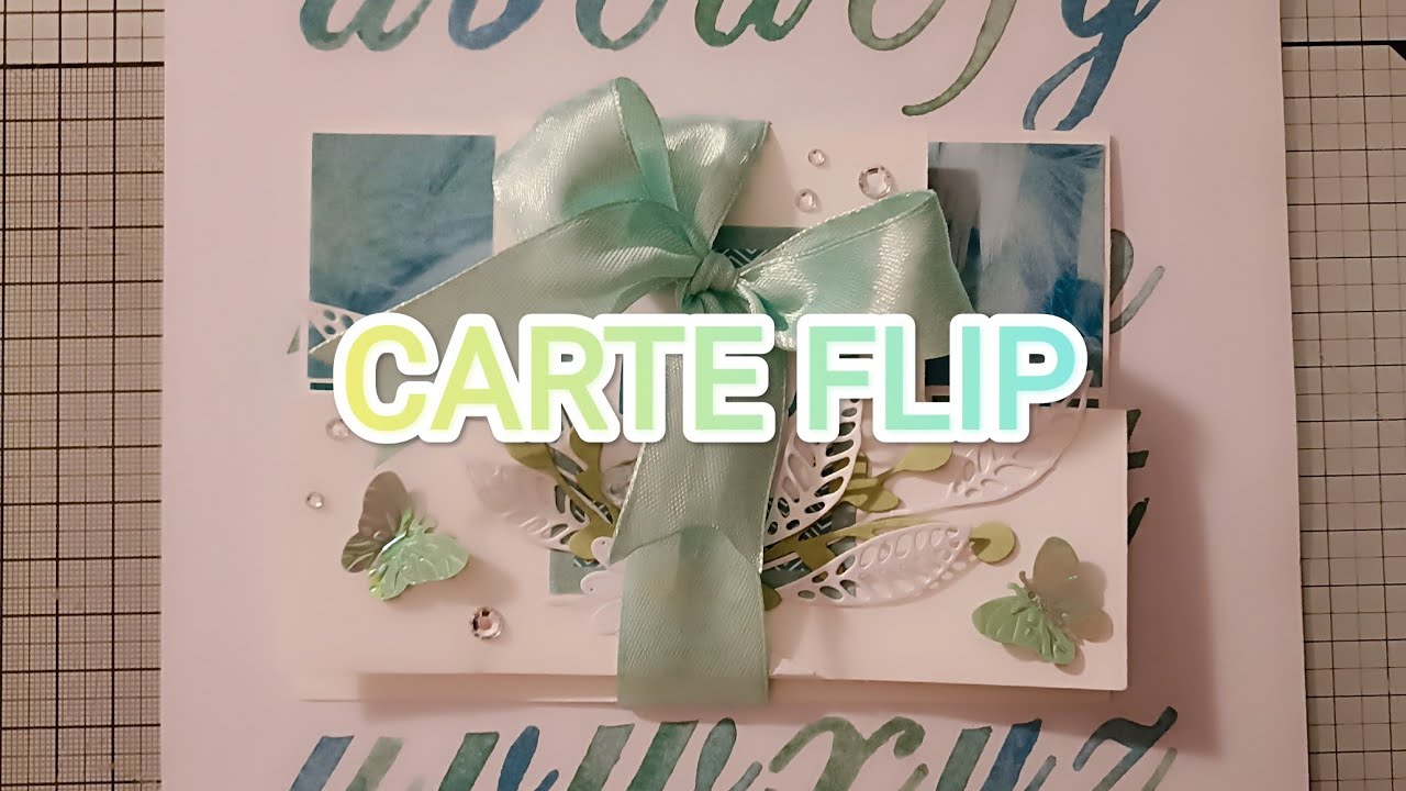 CARTE FLIP TRÈS FACILE  CHEVALET