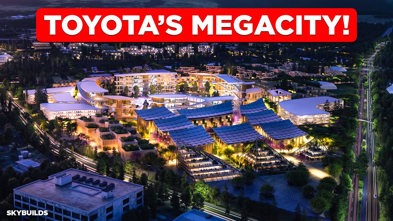 Внутри мегагорода Toyota стоимостью 10 млрд долларов: сотканный город