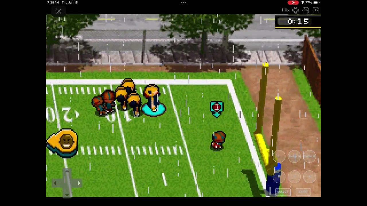 I TRIED playing backyard football.
