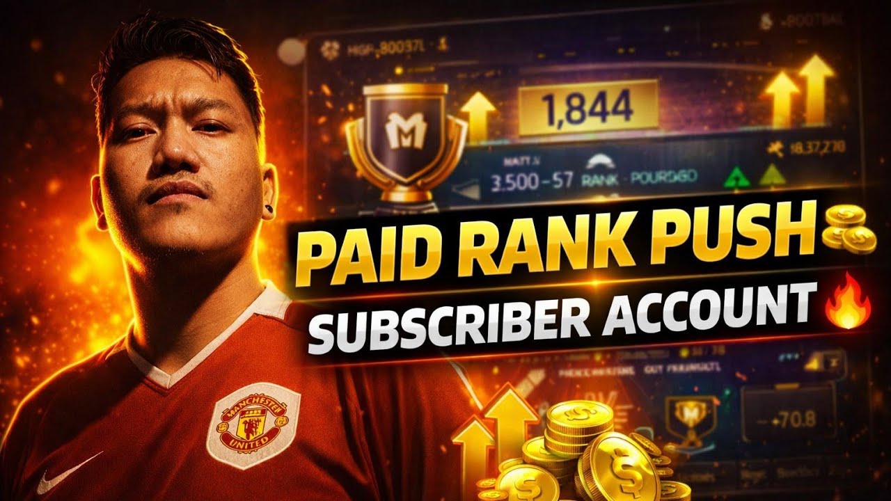 PAID RANK PUSH 💰 | Subscriber Account to Top Division 🔥 | eFootball Mobile