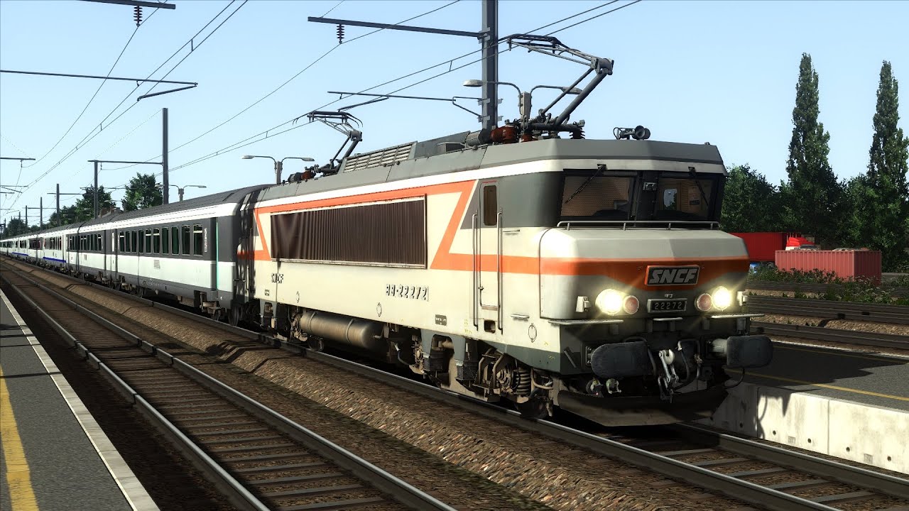 Train Simulator Classique : TER Rémi Nevers-Paris en BB22200+Corail !