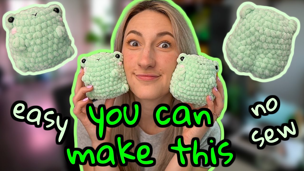 ✨ Не нужно шить ✨ Озорной 🐸 Лягушонок 🐸 ЛЕГКИЙ и ПОДХОДИТ ДЛЯ НАЧИНАЮЩИХ
