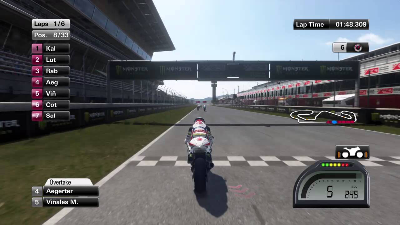 Moto2 race with Xavier Simeon. Expert level aids off