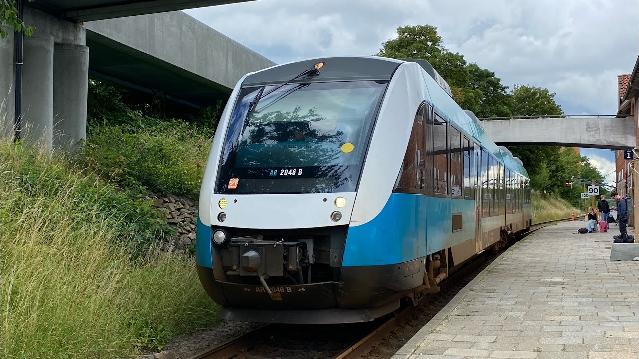 AR 2046 i Langå mod Aarhus H. | AR 2046 in Langaa going to Aarhus H. - 8/7/2024