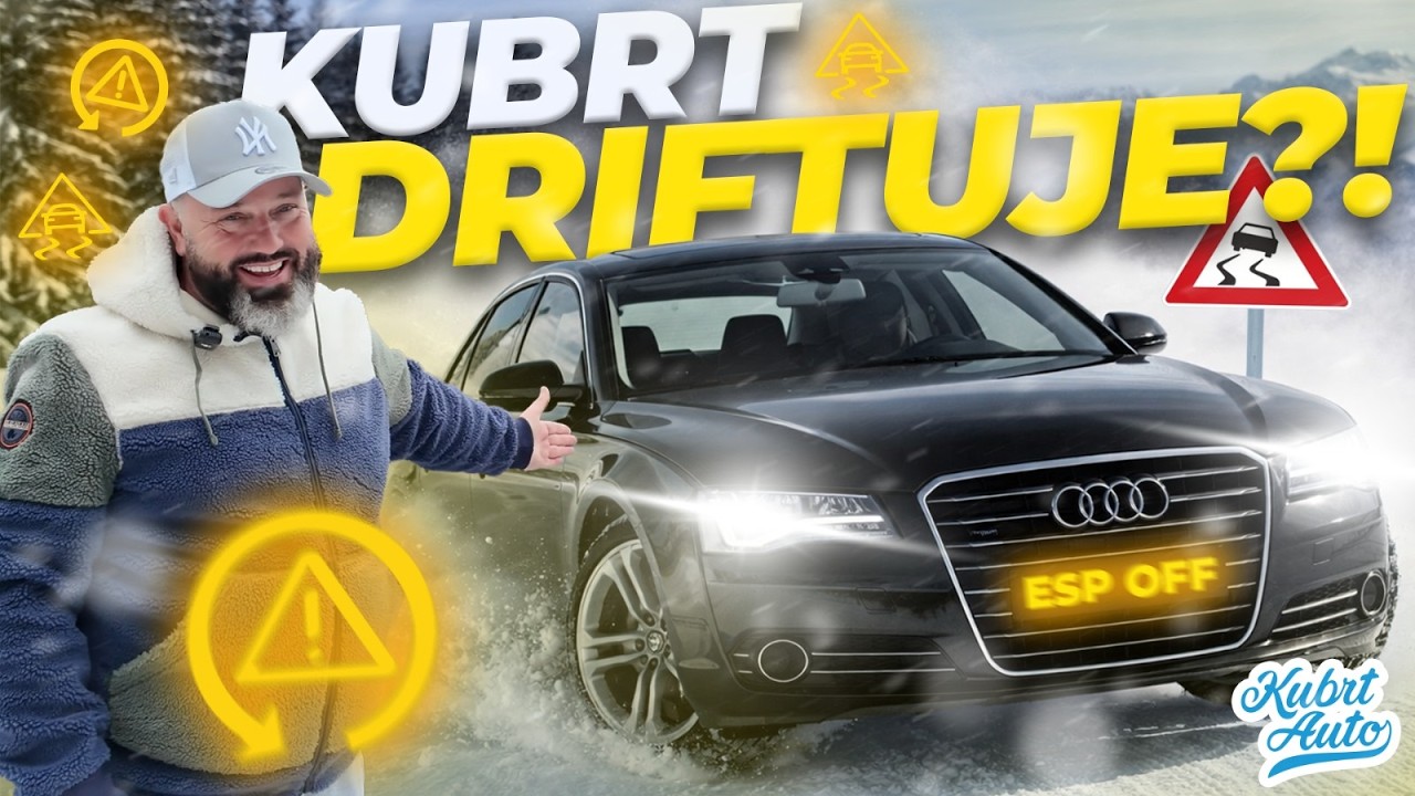Výsledek vás překvapí. TEST NA LEDĚ: Audi A8, Mercedes AMG G63 a Audi Q7