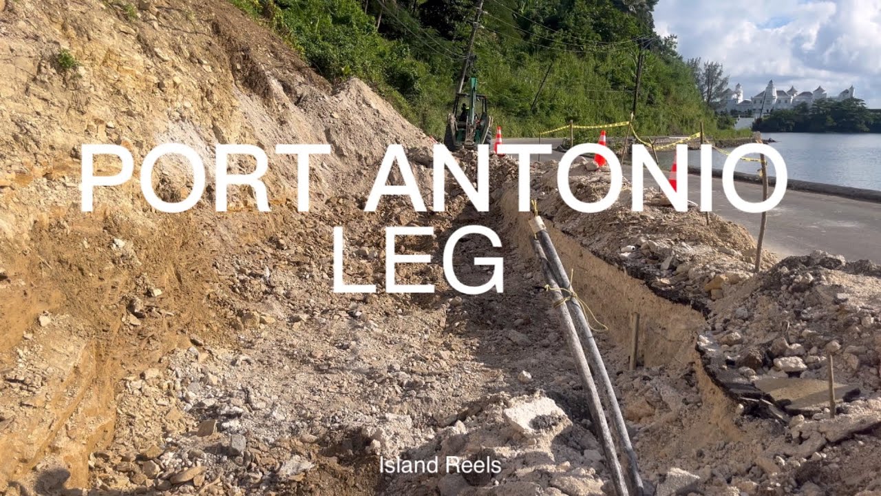 Southern Coastal Highway Improvement Project (SCHIP) - PORT ANTONIO 🇯🇲- CHEC Completing Work