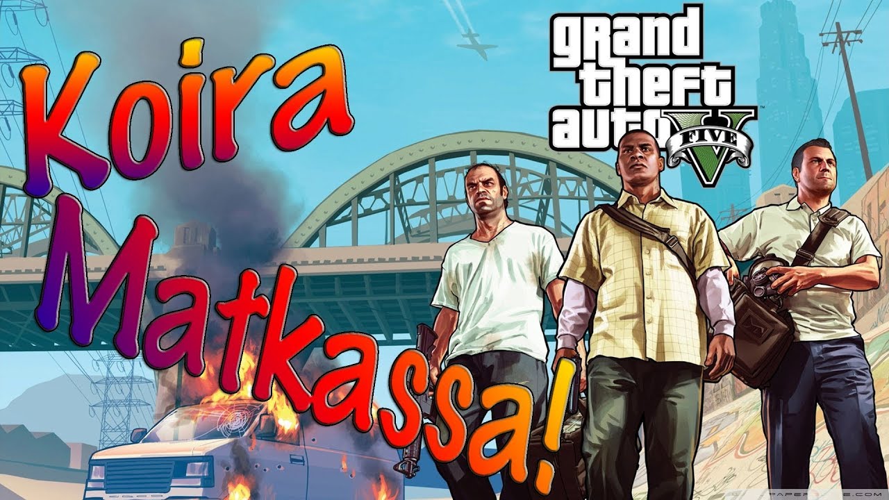 GTA V: KOIRA MATKASSA!