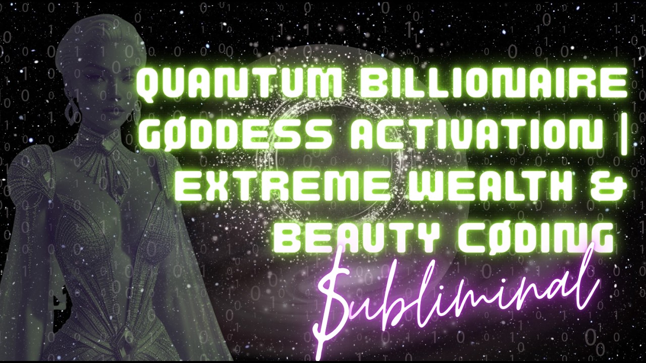 QUANTUM BILLIONAIRE GODDESS ACTIVATION | EXTREME WEALTH & BEAUTY CODING (SUBLIMINAL)