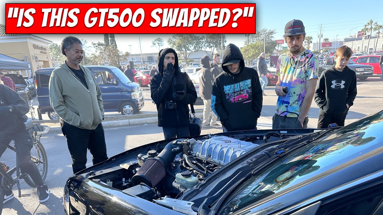Reactions to 1000HP MARAUDER at Cars and Coffee!