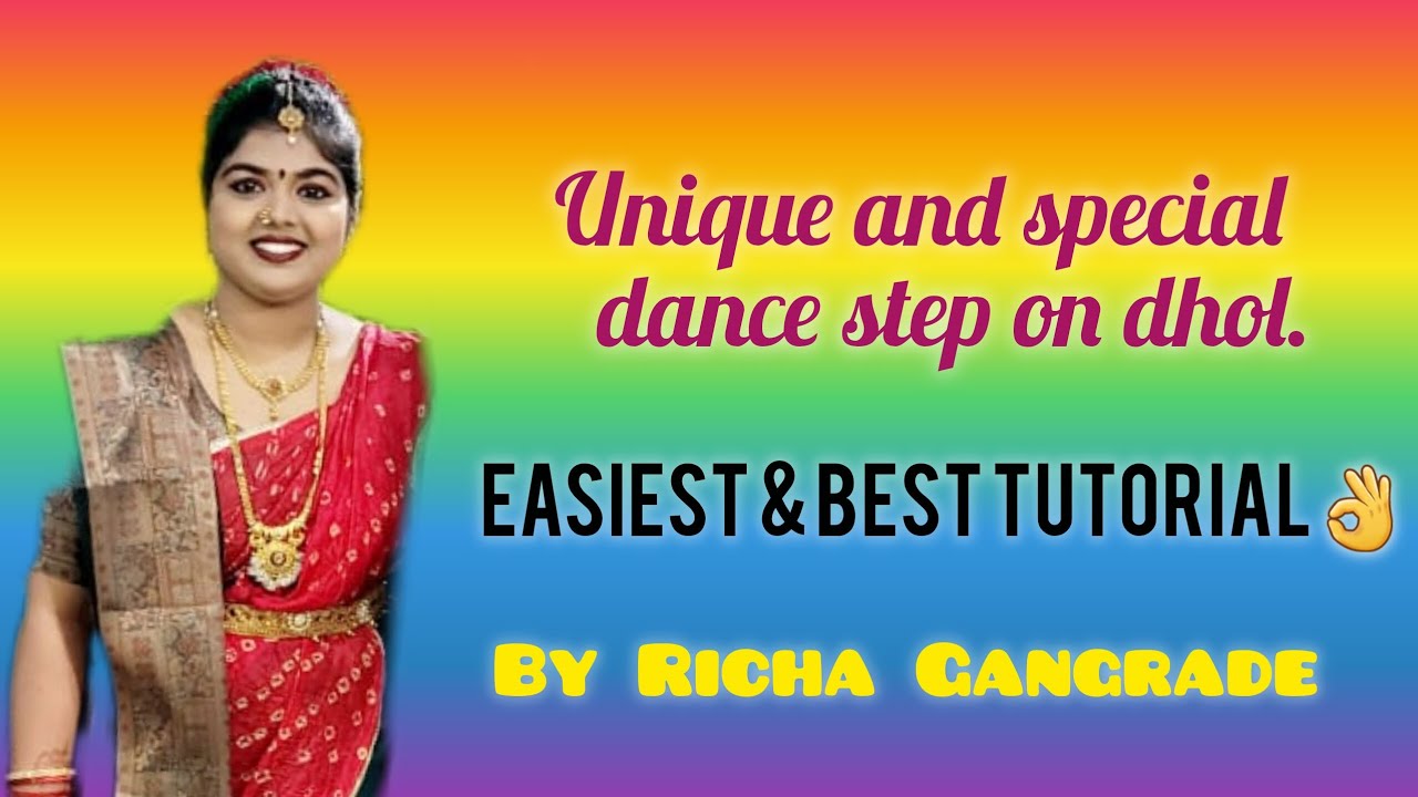 Unique and special step on dhol ll Easiest tutorial ll shaadi dance Ladies sangeet ll girls dance  