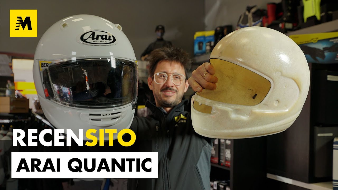 Arai Quantic. Anteprima. Ecco come è fatto e quanto costa il nuovo casco sport-touring da 649 euro