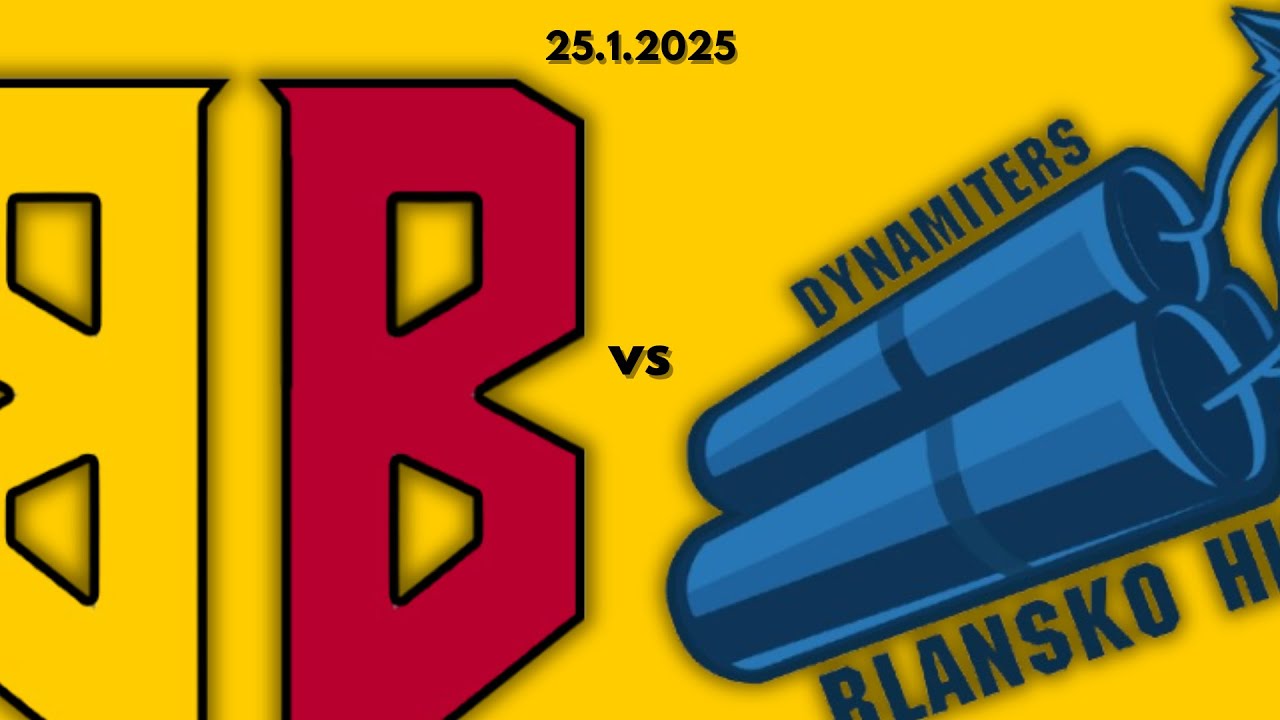 HC Brumov-Bylnice vs. Dynamiters Blansko HK | 25.1.2025 - muži