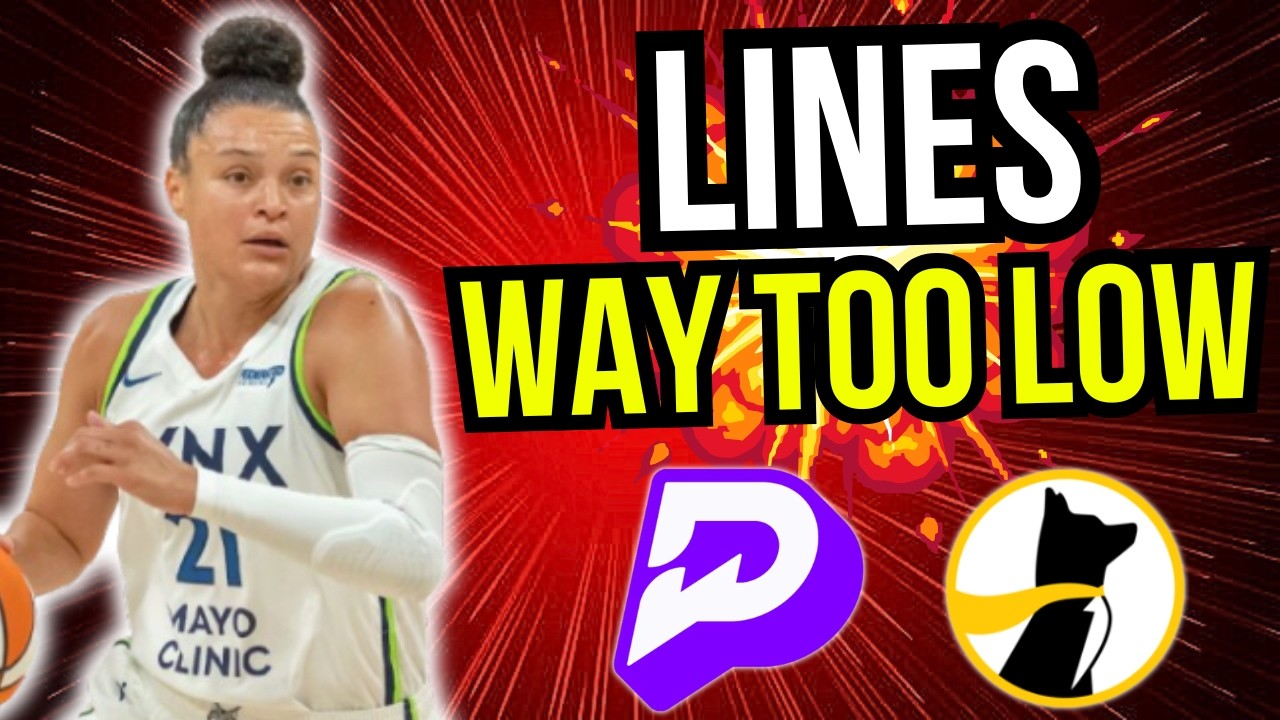 (СВИТ 6-0🧹) ЛУЧШИЕ СТАВКИ НА WNBA СЕГОДНЯ!! Понедельник, 20 июля | PrizePicks & Underdog