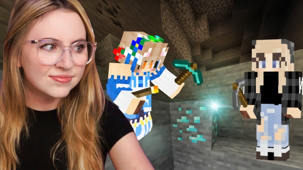I challenged a Minecraft PRO to a diamond mining competition!