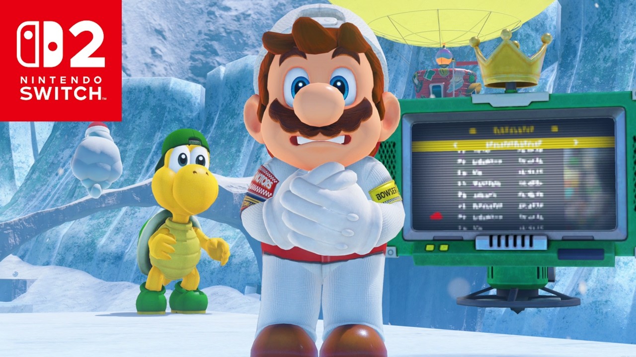 Super Mario Odyssey (Nintendo Switch 2) - 100% Walkthrough Part 46 - Snow Kingdom Moon Rock Moons